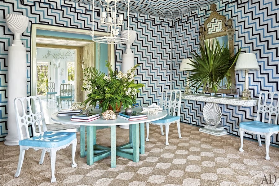 New Home Interior Design: Bright Colors Transform a ...