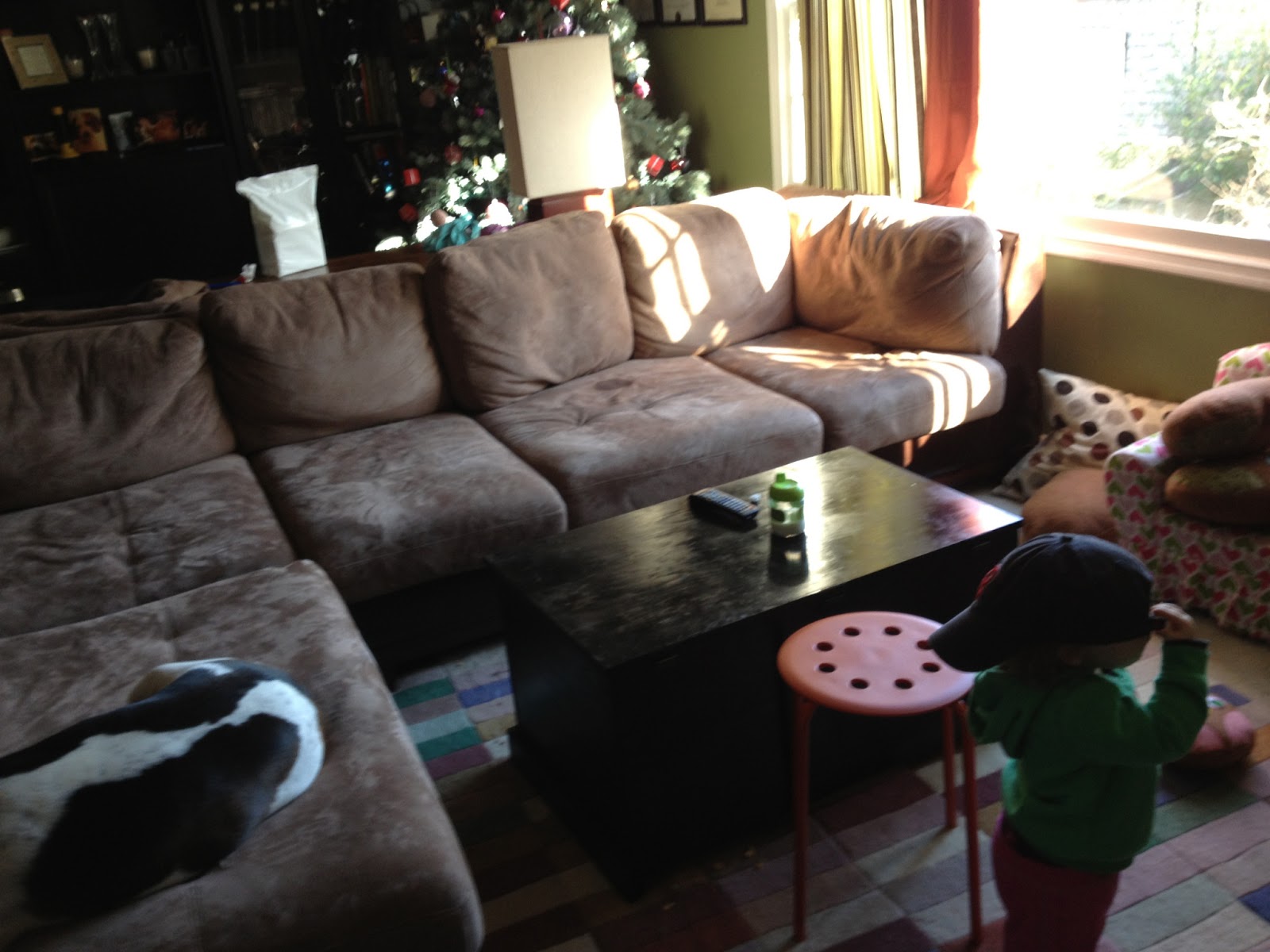 Reupholstered Couch Tutorial