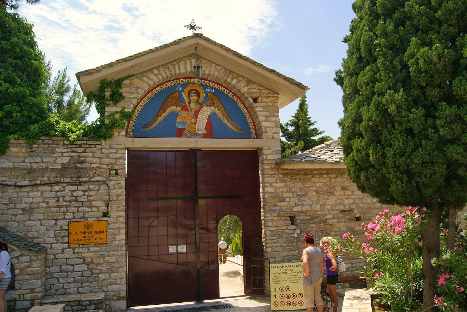 Monastyr Michała Archanioła, wyspa Thassos Monastyr Michała Archanioła, wyspa Thassos