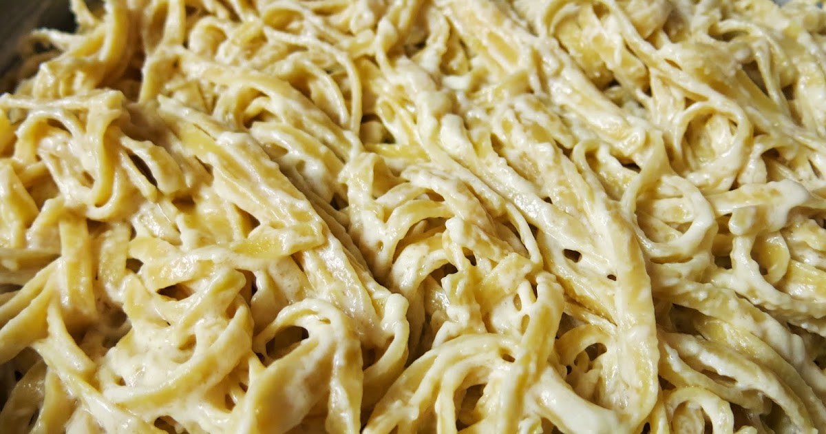 Egg Allergy Cooking Fettuccine Alfredo