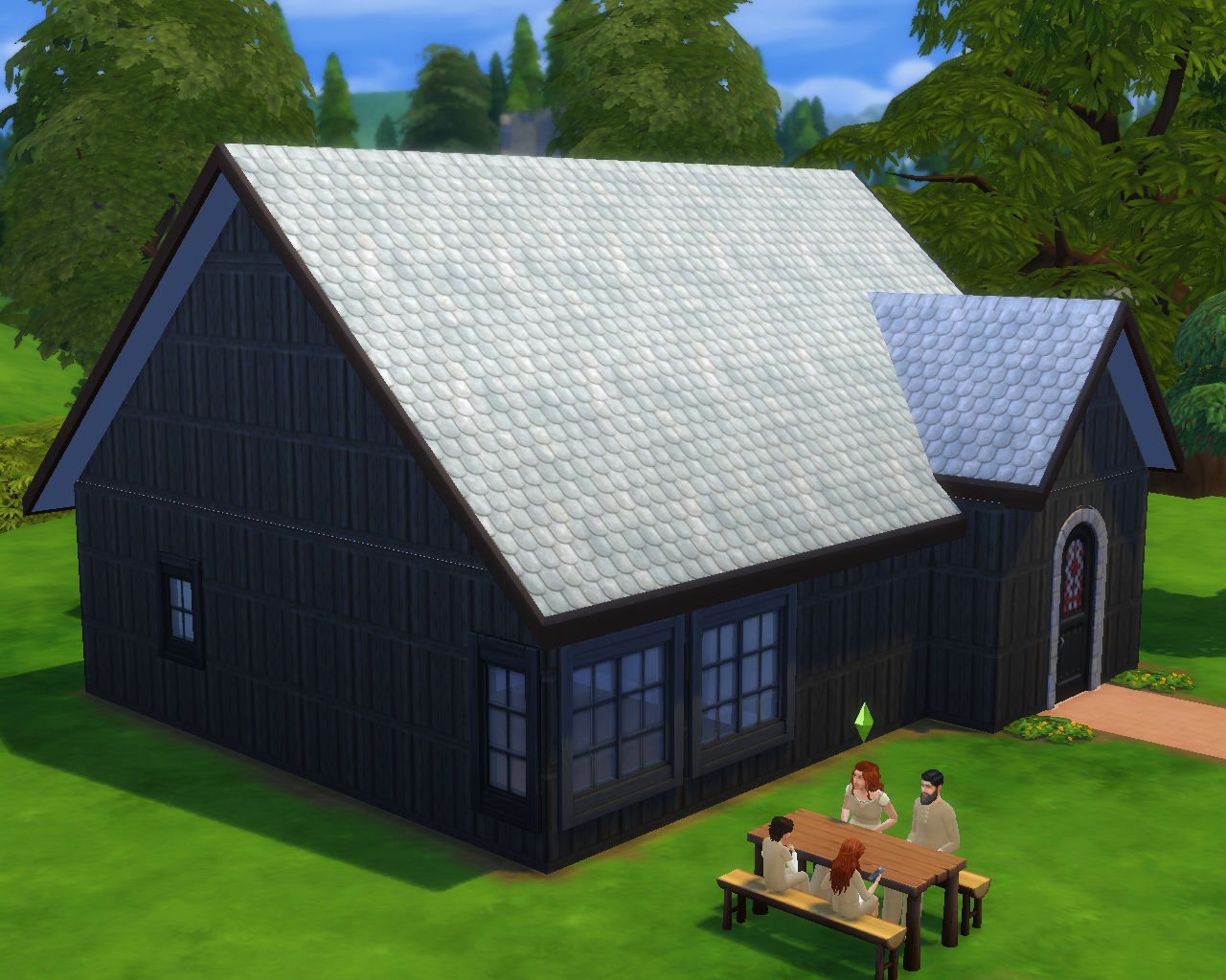 Sims 4 CC's The Best Roof Tiles by Mara45123