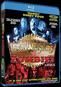 Pro Wrestlers vs Zombies Blu-ray cover