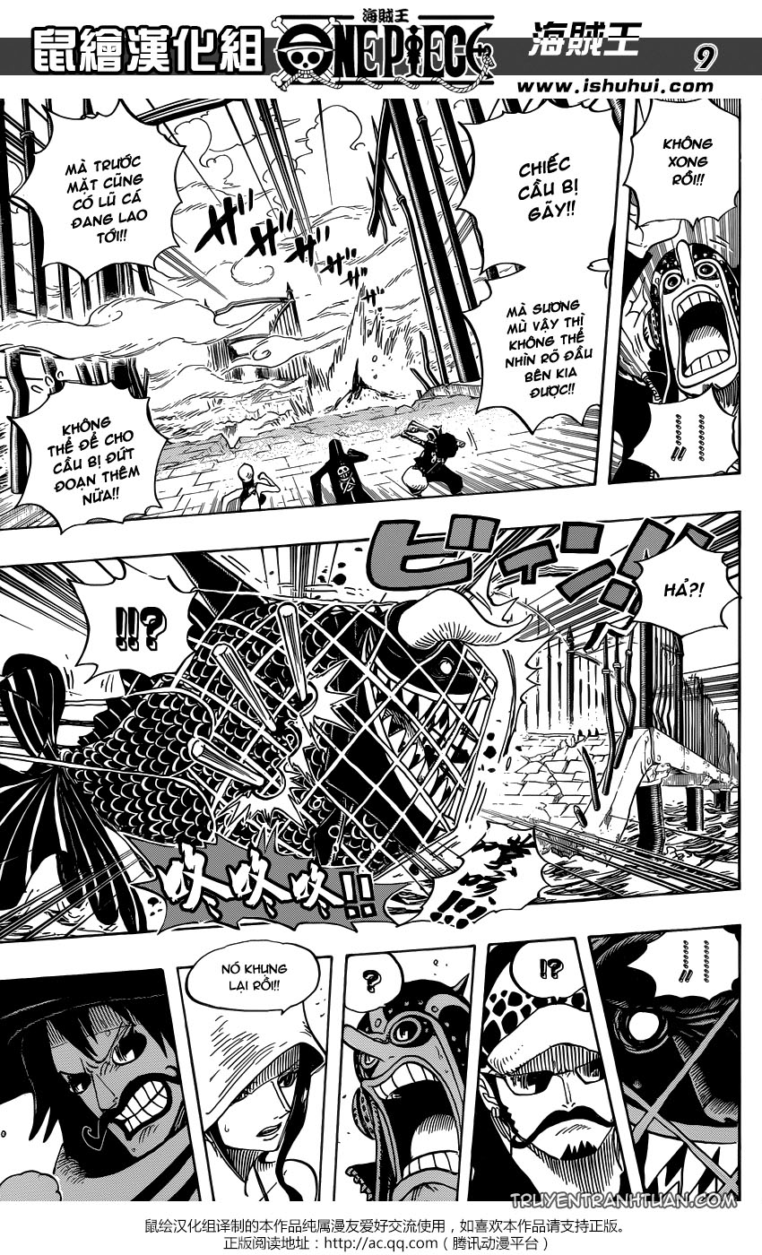One Piece chap 710 truyen tranh one piece 009, One Piece chap 710 NarutoSub