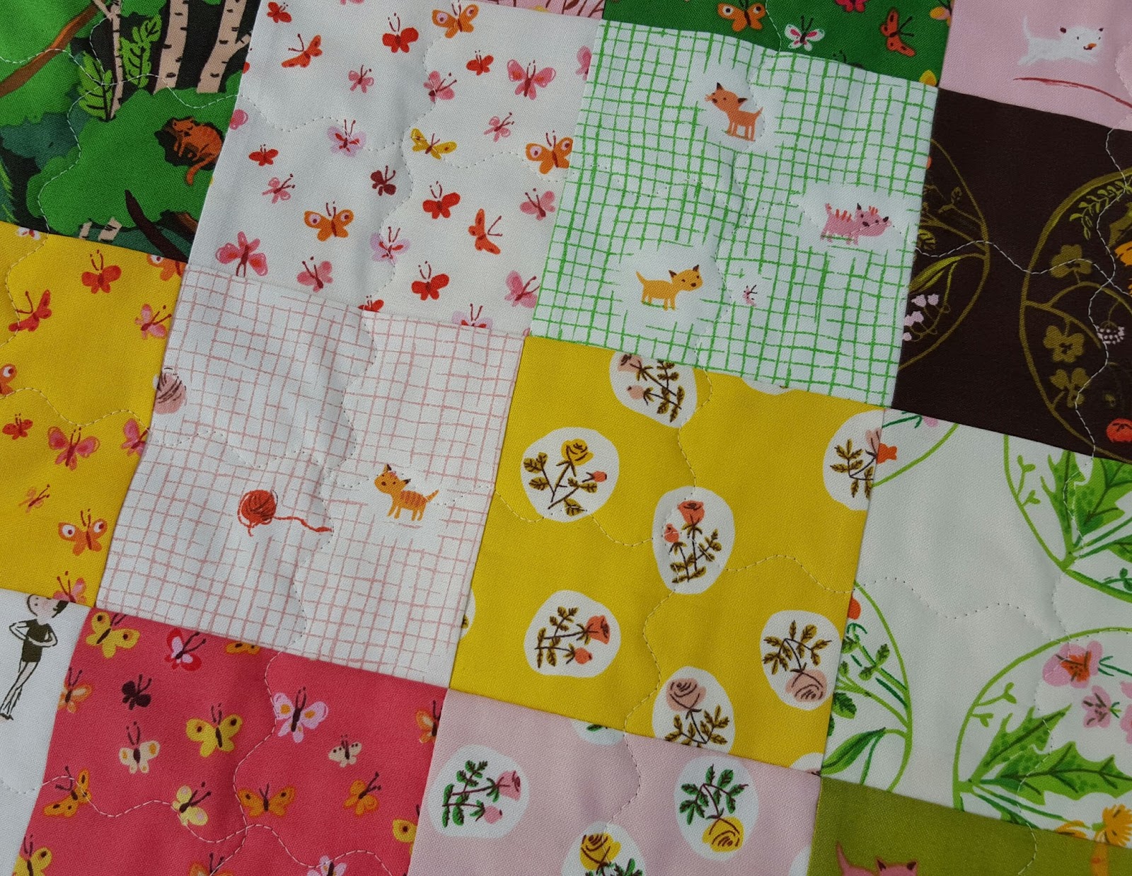 Fabric Mutt Sewing School Tiger Lily Doll Quilts