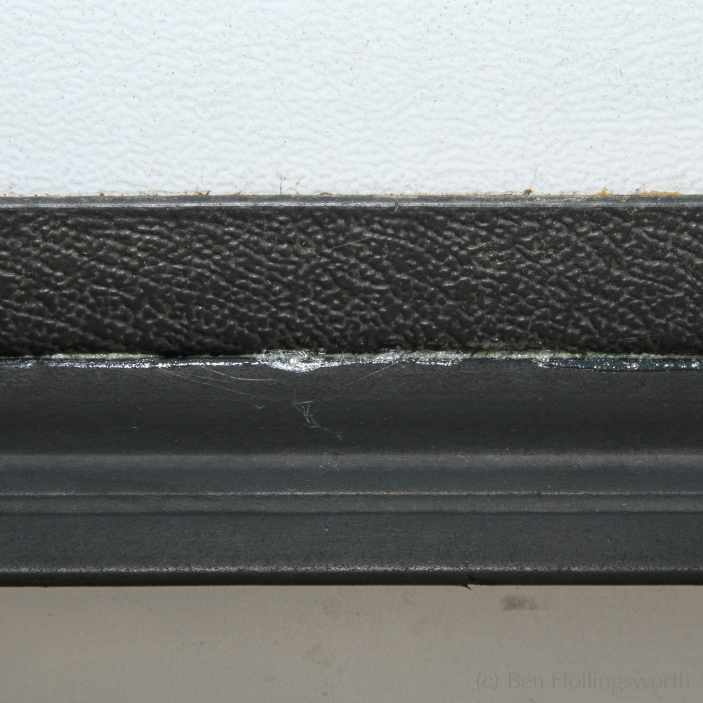 Repairing a popup camper shell seal Prairie Rim Road