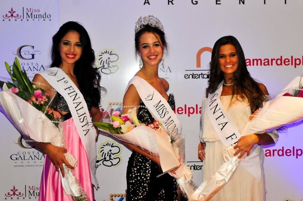 Miss Mundo World Argentina 2012 winner Josefina Herrero