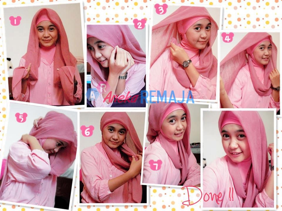 Cara memakai Hijab Paris