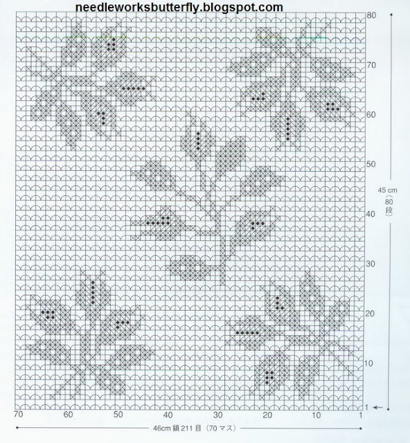 Needle-Works Butterfly: Filet Crochet Doilies With Patterns