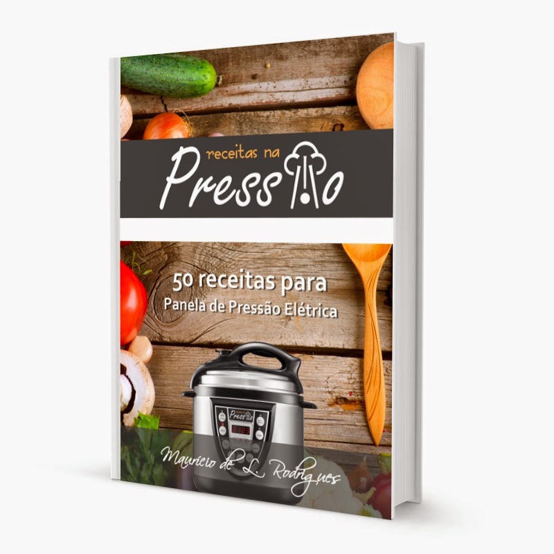 Lançamento: Livro Receitas na Pressão