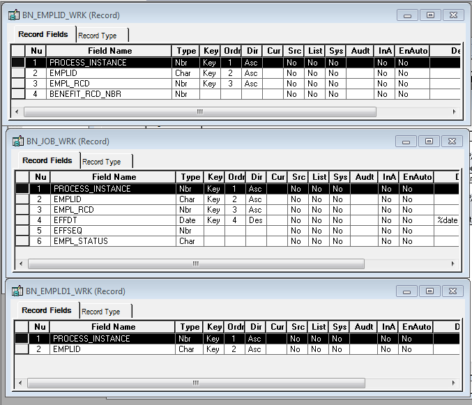 HCM Simplified Parallel Processing using Temporary Record with