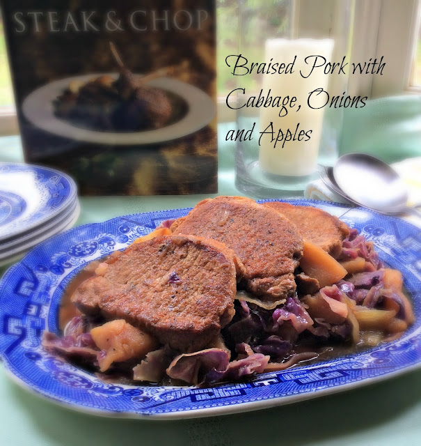 Cooking On A Budget Braised Pork with Cabbage, Onions and Apples