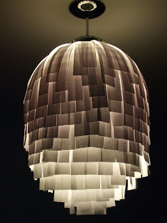 diy lampshade -- upcycle it!