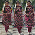 Lace Embroidery Maroon Salwar