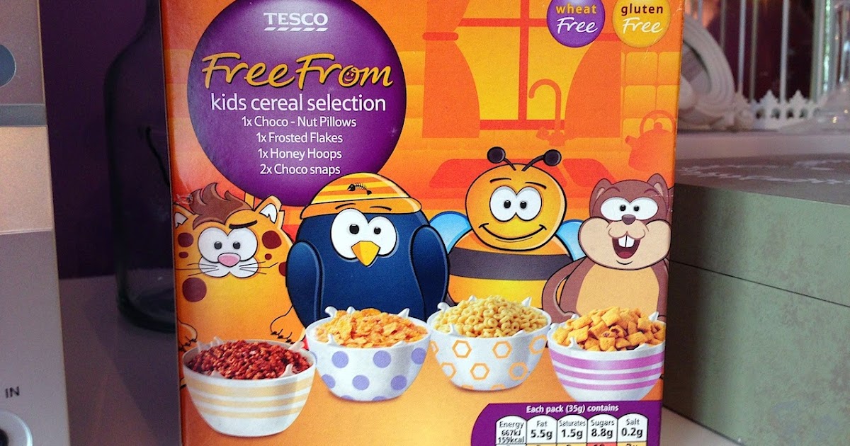 Hannahs Gluten Free Tesco Kids Cereal Selection - Gluten Free