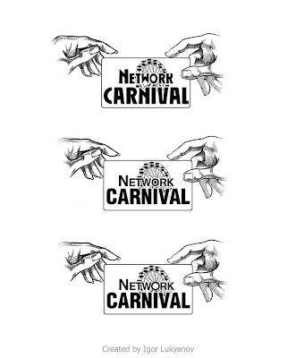 realistic illustrative logo (carnival ferris wheel)