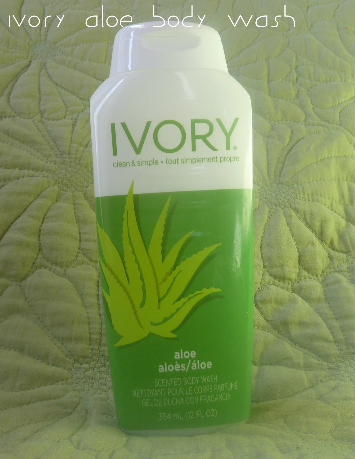 Review Ivory Aloe Body Wash Girly, Cute and Geeky