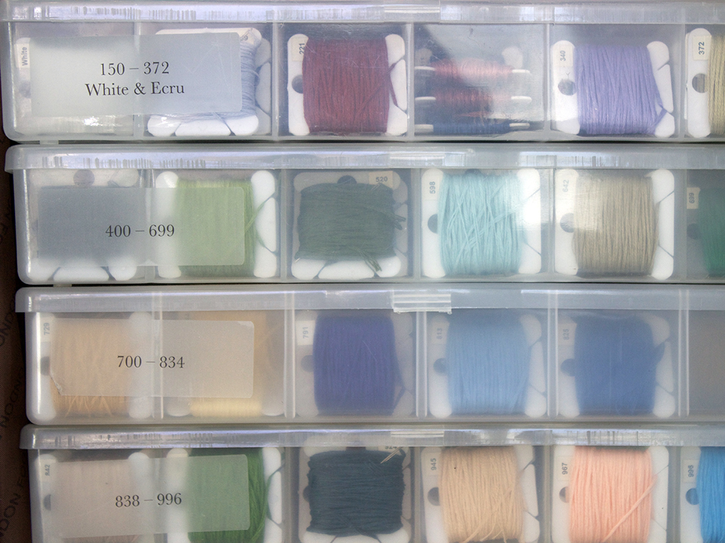 The Creative Cubby Portable Cross Stitch Storage