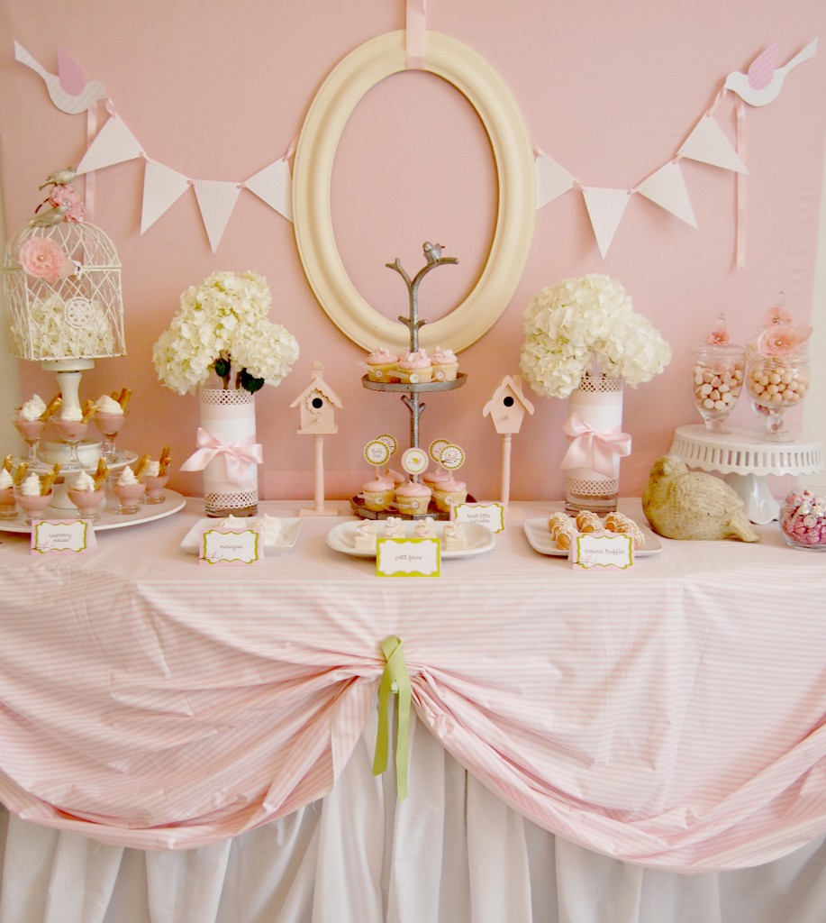 Apple Pie and Shabby Style Baby Girl Chic Shower
