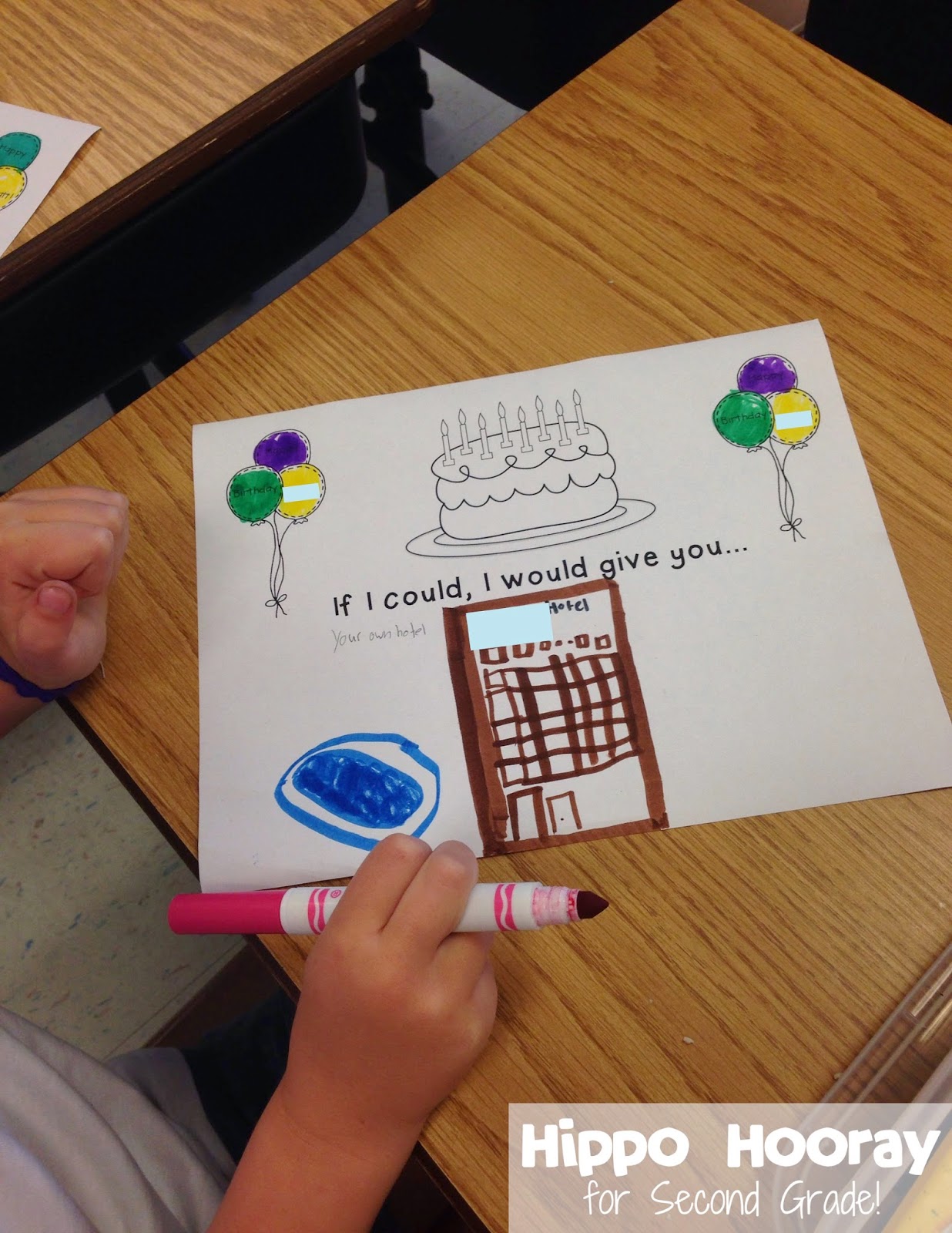 Hippo Hooray for Second Grade: It's My {Bloggy} Birthday!
