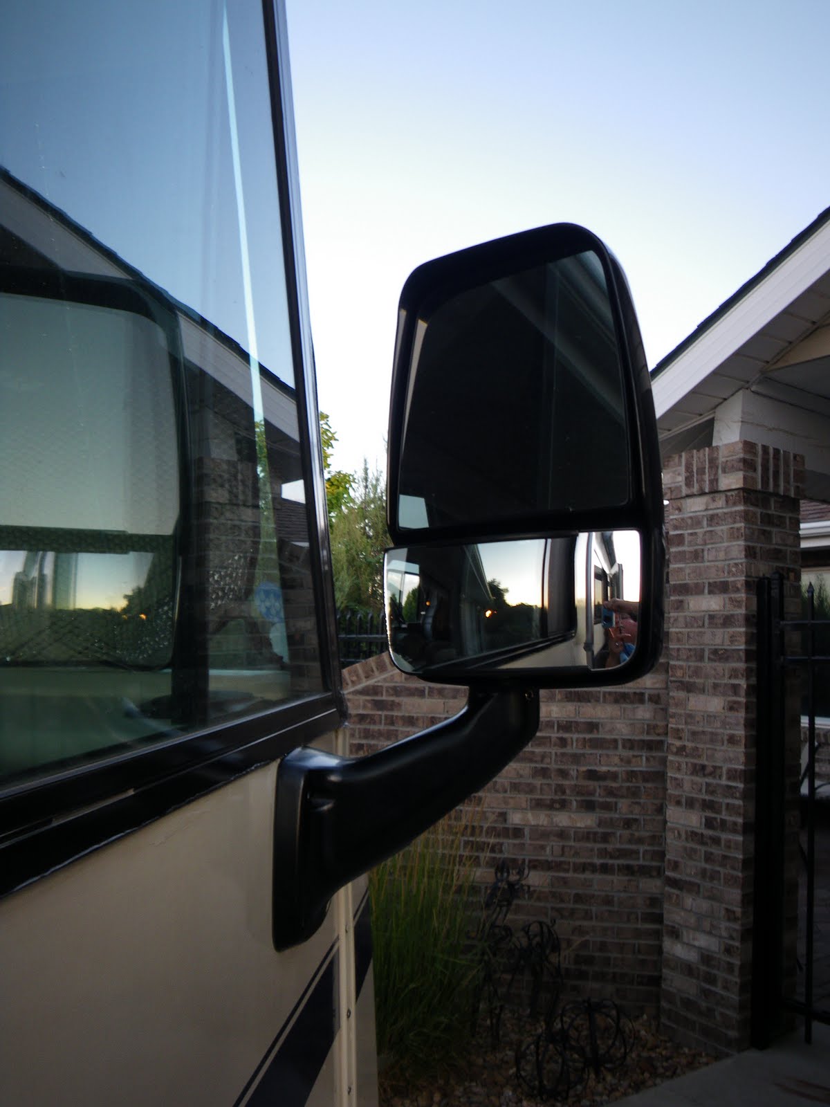 1994 Brave 29RQ RV Our new Velvac mirrors