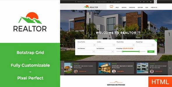 Realtor - Real Estate HTML Template