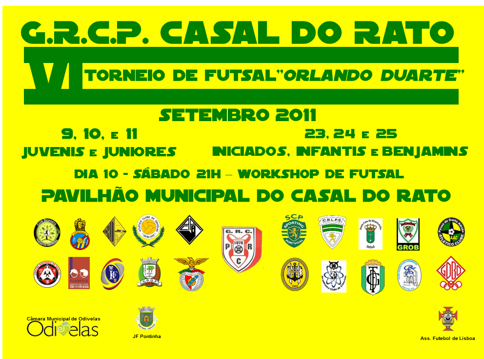 VI Torneio de Futsal do GRCP Casal do Rato