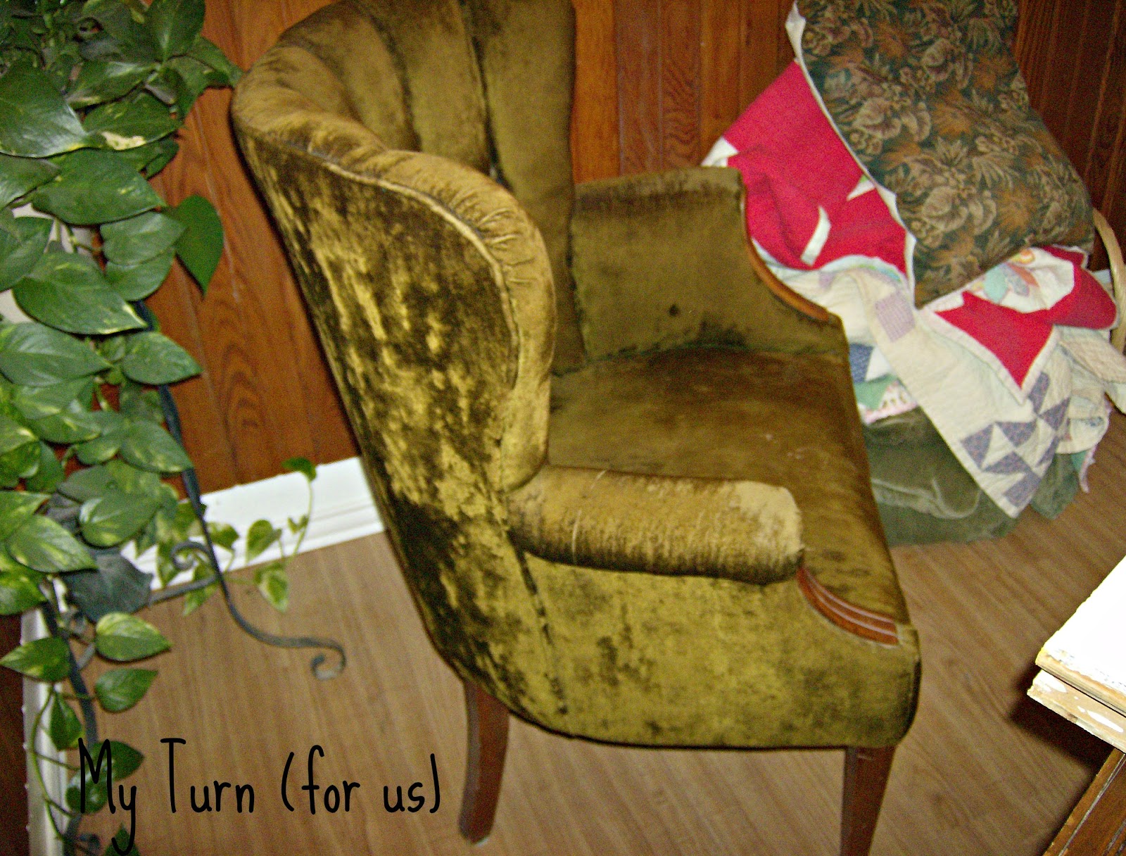 Patchwork Quilt Chair My Turn for Us