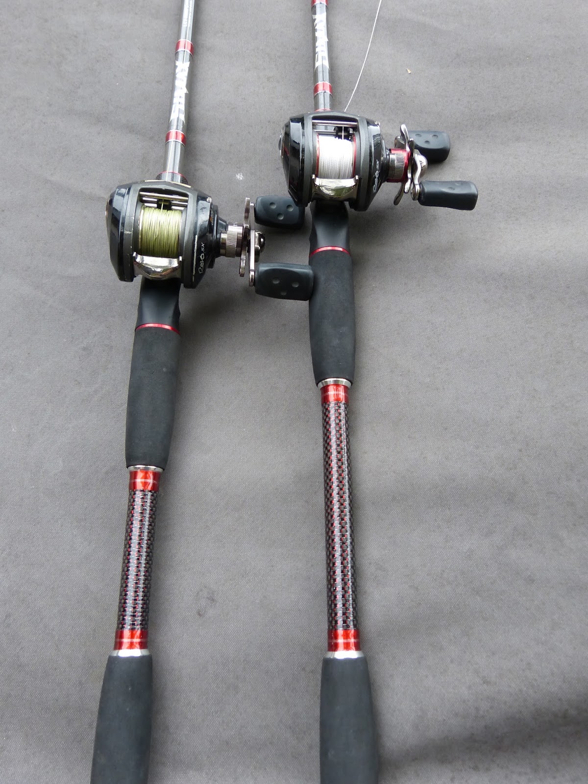 IBASSIN: IBASSIN's Review: The New Redesigned 7'4 Simax Loca Casting Rods