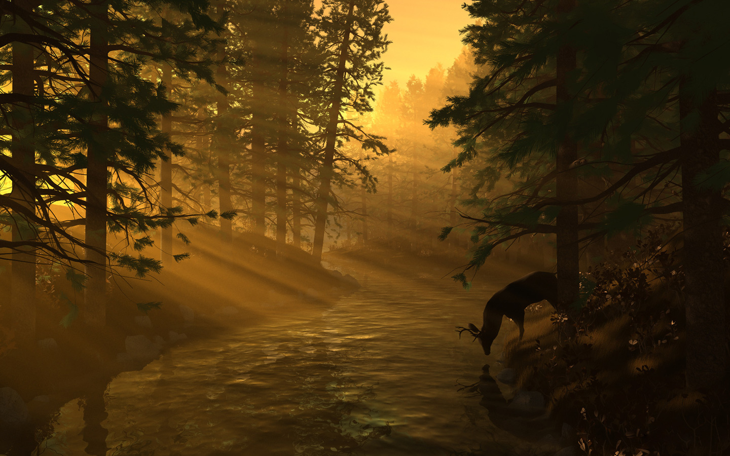 Forest 3D Wallpaper