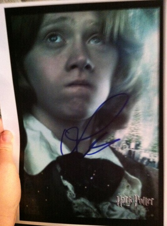 Caput Draconis Harry Potter Autographs (NEW Nick Moran!)