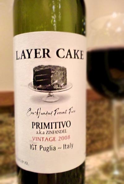 Layer Cake Wine Primitivo Layer Cake Wine Primitivo