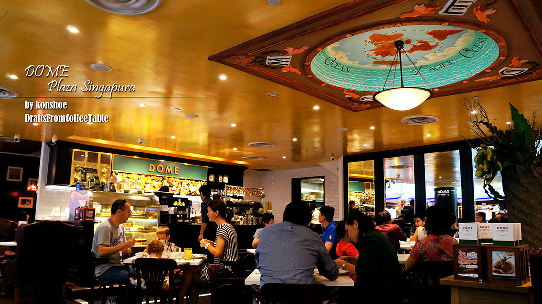 Drafts from My Coffee Table Singapore Food Blog Brunch DOME, Plaza