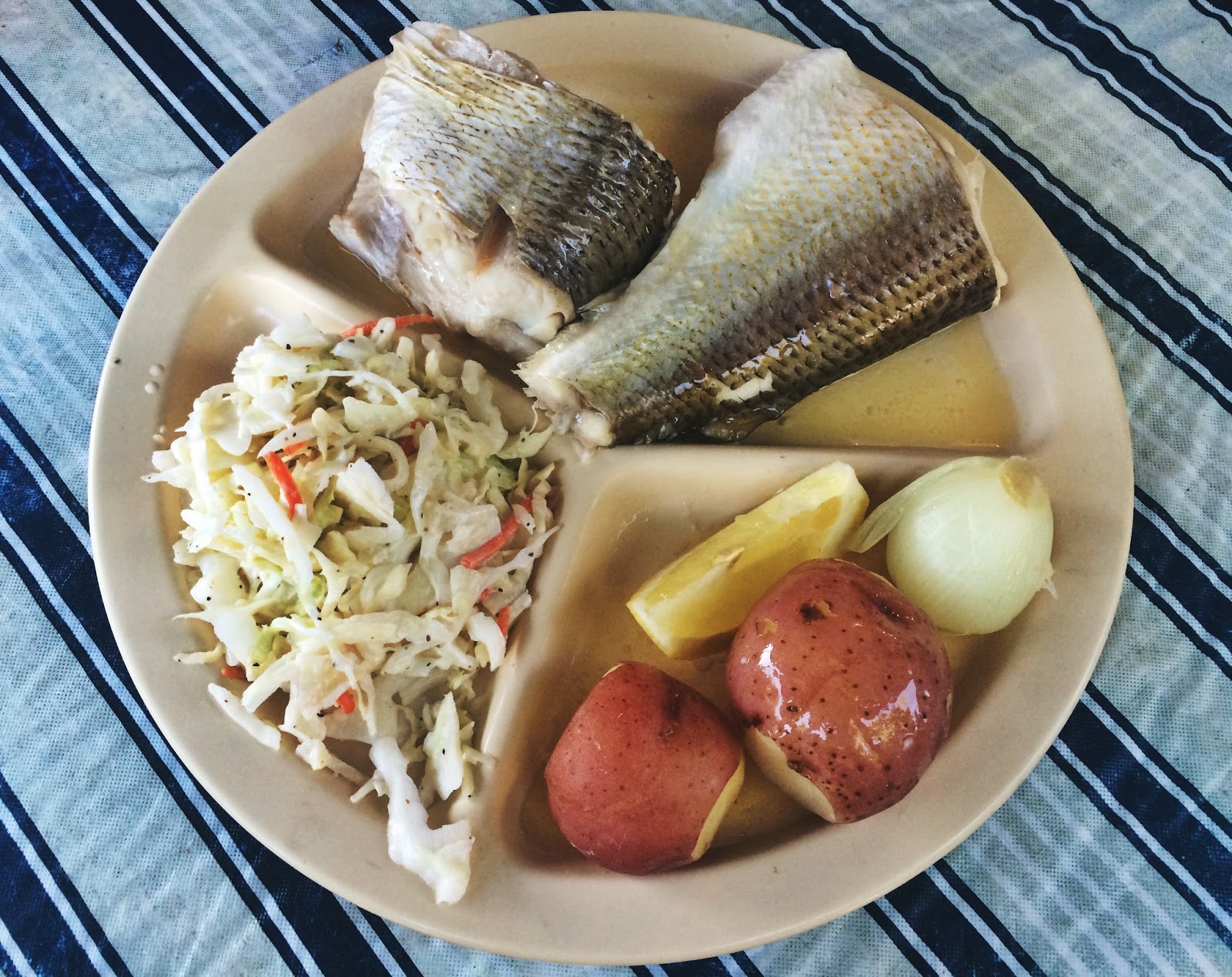 Kelsey Pelletier's fish boil in Door County