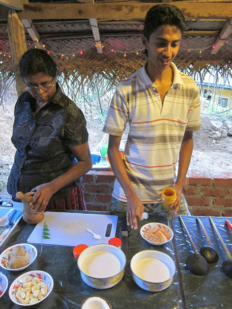 Sandrine et Manuel au Sri Lanka