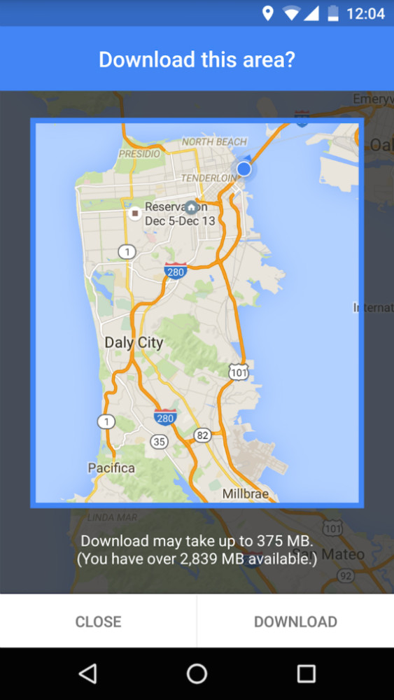 Google Maps: Από σήμερα διαθέτει offline navigation και αναζήτηση