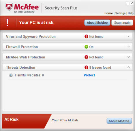 DEFINICIONES VIRUS MCAFEE definiciones virus mcafee: