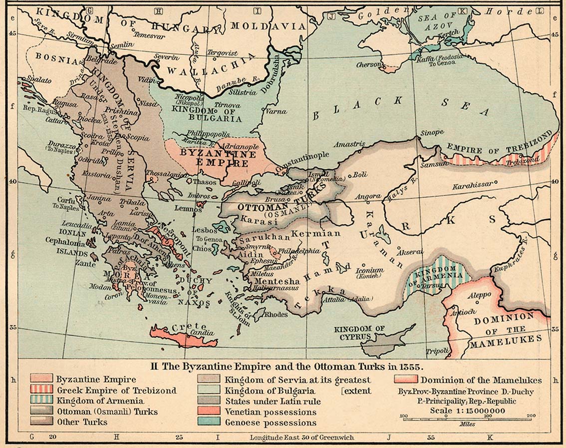 Kaart Turkije