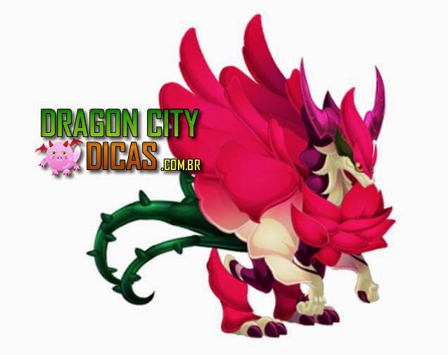 Dragão Rosa Vermelha Dragão Rosa Vermelha