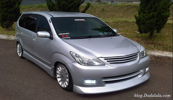 Modifikasi Avanza Ceper Veloz Hitam Putih Silver All New Modifikasi Avanza Ceper Veloz Hitam Putih Silver All New