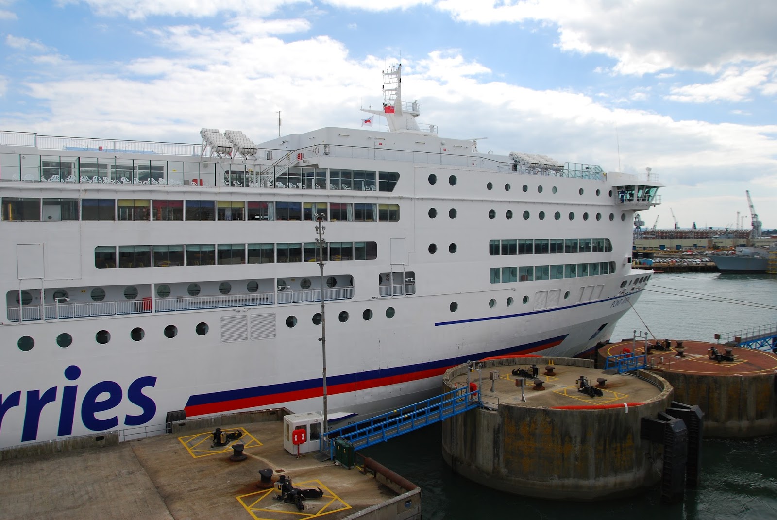 BRITTANY FERRIES PONTAVEN at Portsmouth