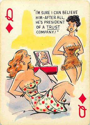 Pin-Up Cartoon Playing Cards