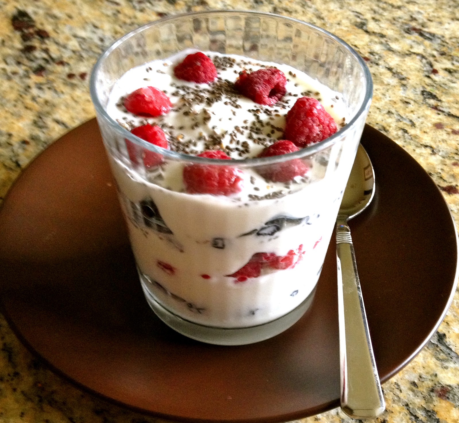 KariOut Greek Yogurt Fruit and Chia Seed Parfait