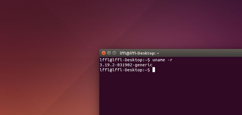Linux 3.19.2 in Ubuntu