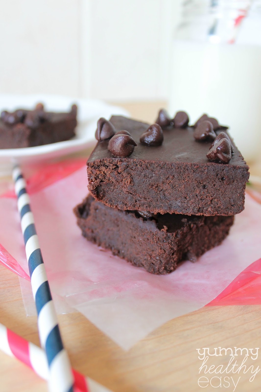 Black Bean Brownies (Gluten Free) Yummy Healthy Easy