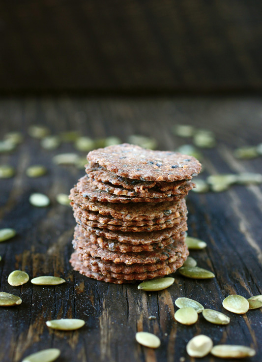 Sweet Freedom Black Sesame Seed Crackers