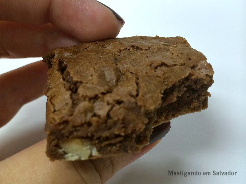 Castanho Brownie Artesanal: Brownie no sabor Avelãs