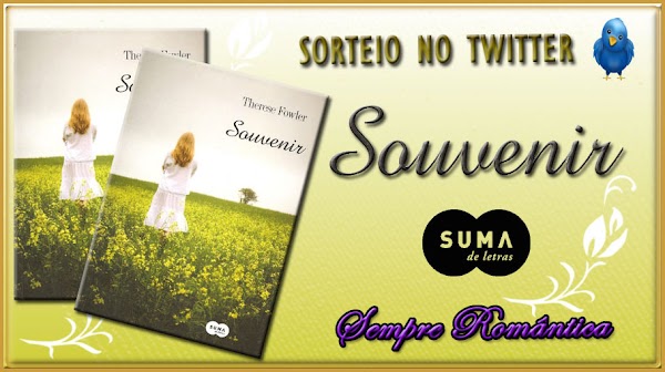 Sorteio Via Twitter - SOUVENIR - Editora Suma de Letras