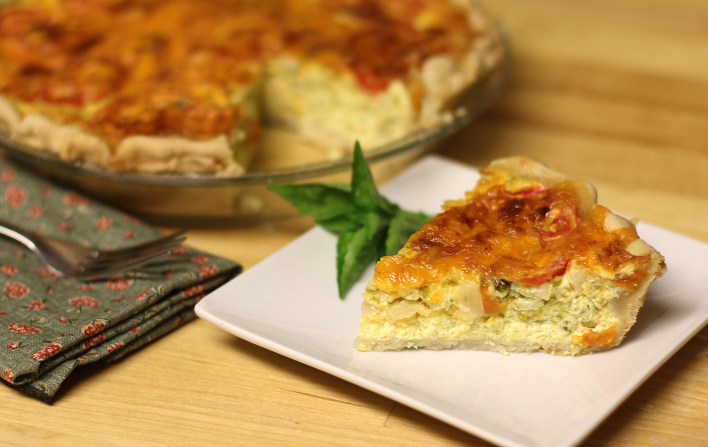 The No Pressure Cooker Summer Quiche