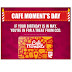 Free Cafe Coffee Day Treat Moments Card If your Birthday is in May