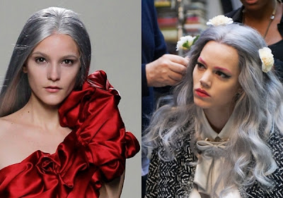 Grey Hair Color Trends 2013